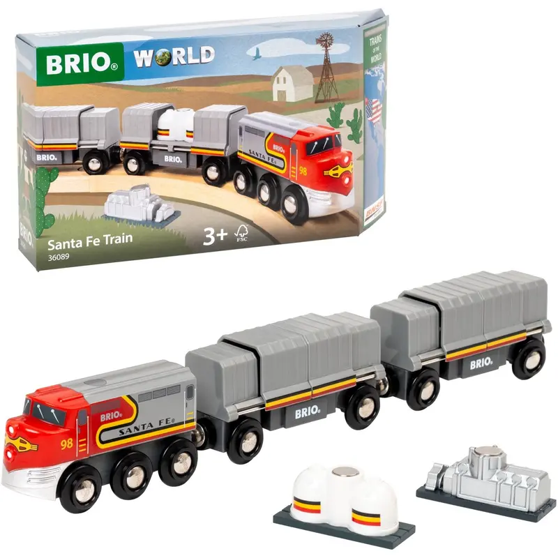 Brio® 36089 Santa Fe Tog (Trains Of The World) 1