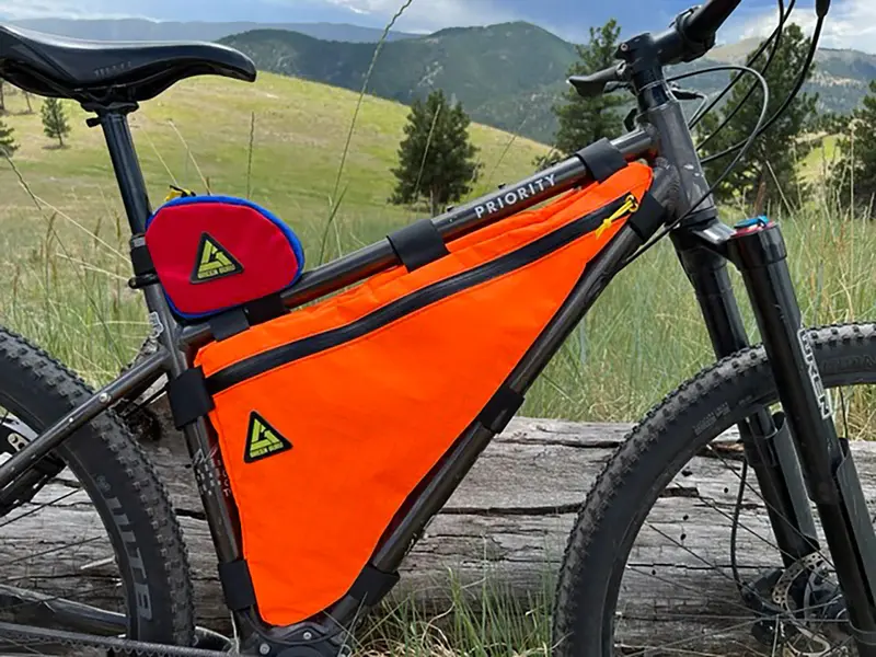 Bruzer/600Adx Frame Bag – Water-Resistant, Recycled Materials 4