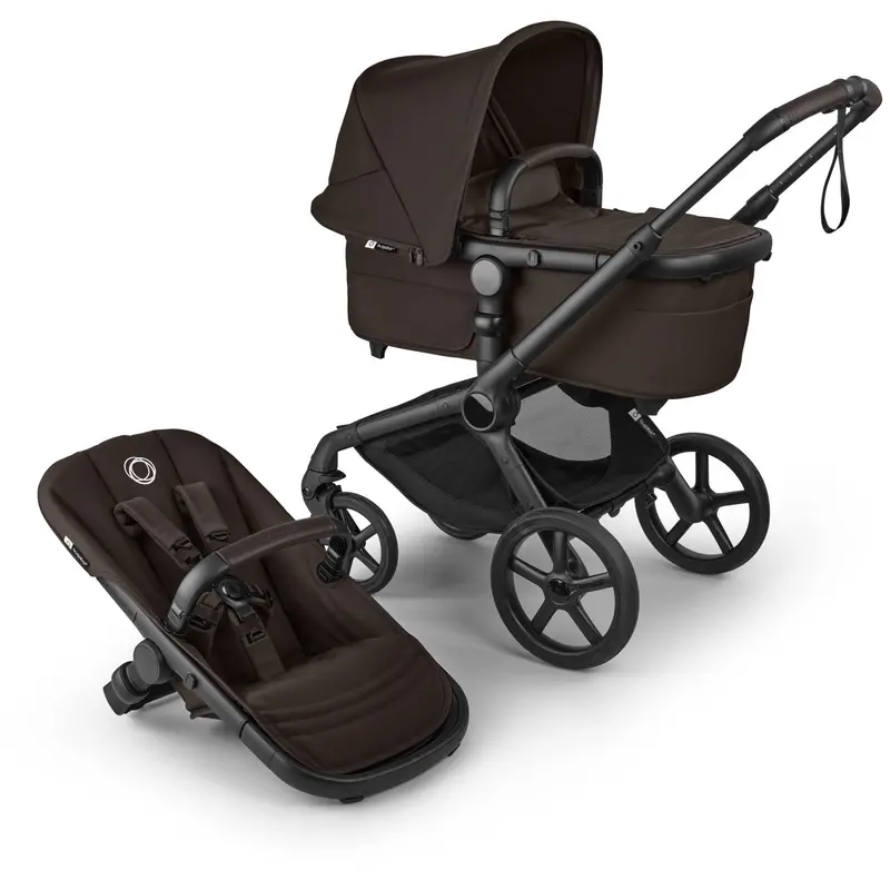 Bugaboo Bugaboo Fox 5 Renew Complete Black/Cocoa Brown-Cocoa Brown 1