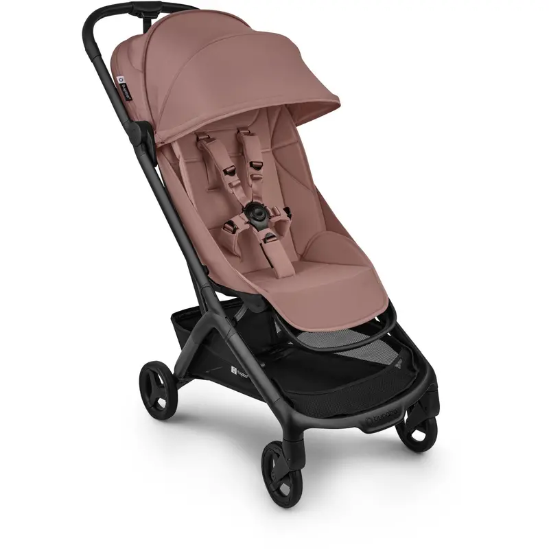 Bugaboo Butterfly 2 Complete Black/Dusty Pink-Dusty Pink 1