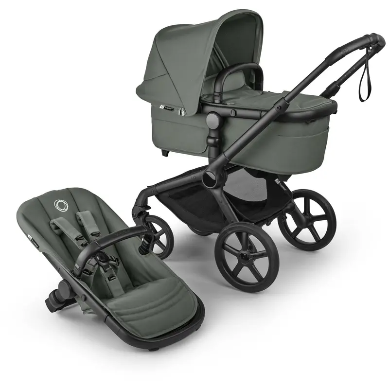 Bugaboo Fox 5 Renew Complete Black/Forest Green-Forest Green 1