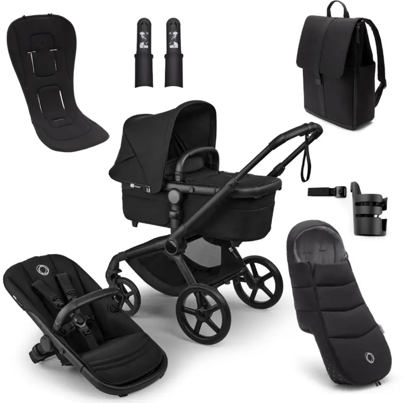 Bugaboo Fox 5 Renew Complete Bundle Black/Heritage Black-Heritage Black 1