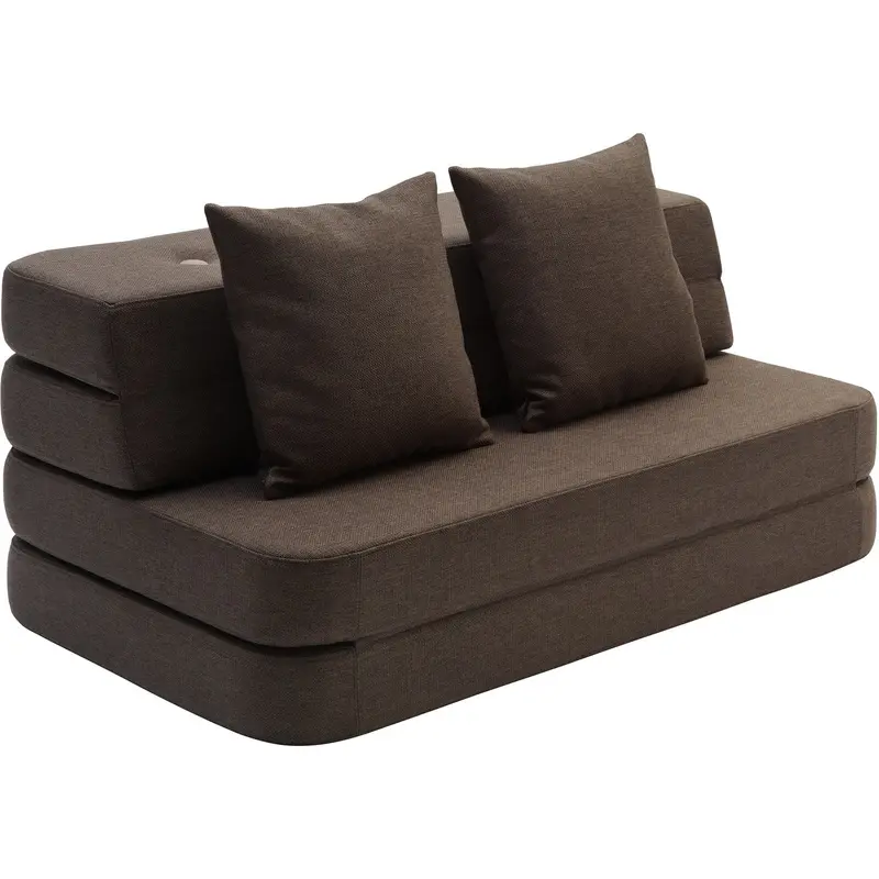 By Klipklap Brown Sand Kk 3 Fold Sofa 120 Cm 1