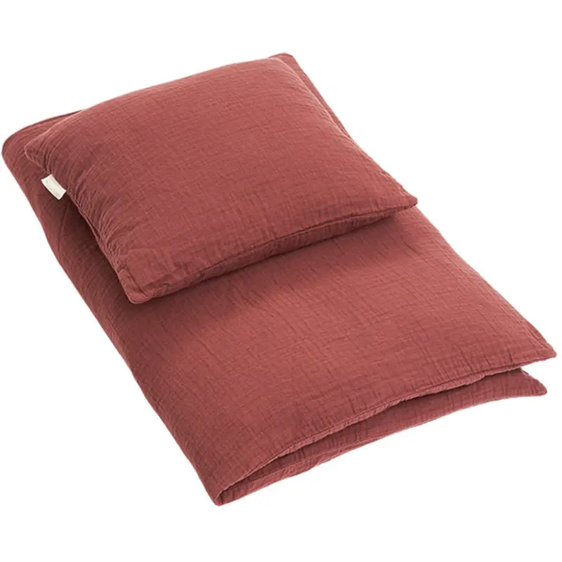 By Klipklap Burgundy Sengetøj 1