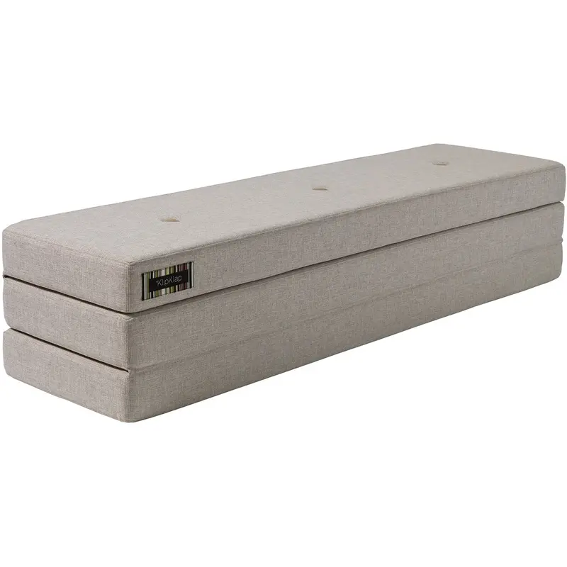 By Klipklap Foldemadras Beige With Sand Kk 3 Fold 180 Cm 1