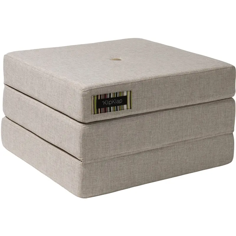 By Klipklap Foldemadras Beige With Sand Kk 3 Fold Single 1