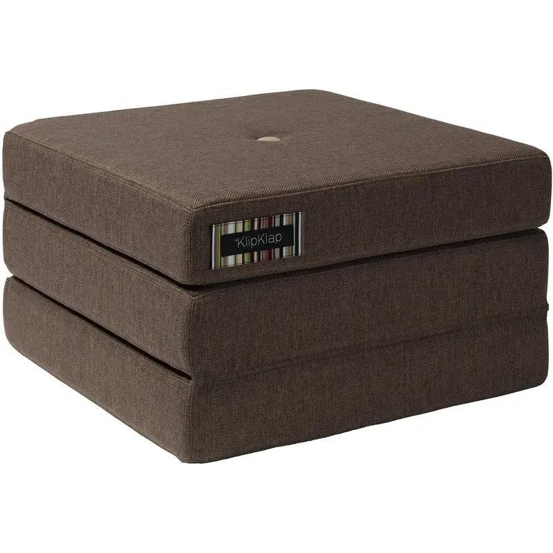 By Klipklap Foldemadras Beige With Sand Kk 3 Fold Single Brown With Sand Kk 3 Fold Single 1