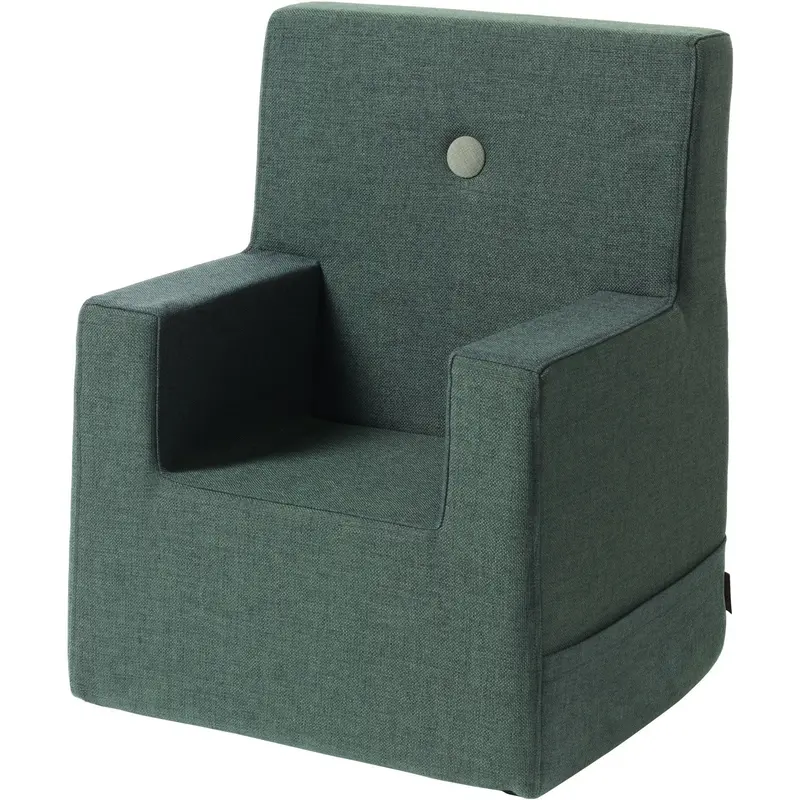 By Klipklap Stol Xl Deep Green With Light Green Kk Kids Stol Xl 1