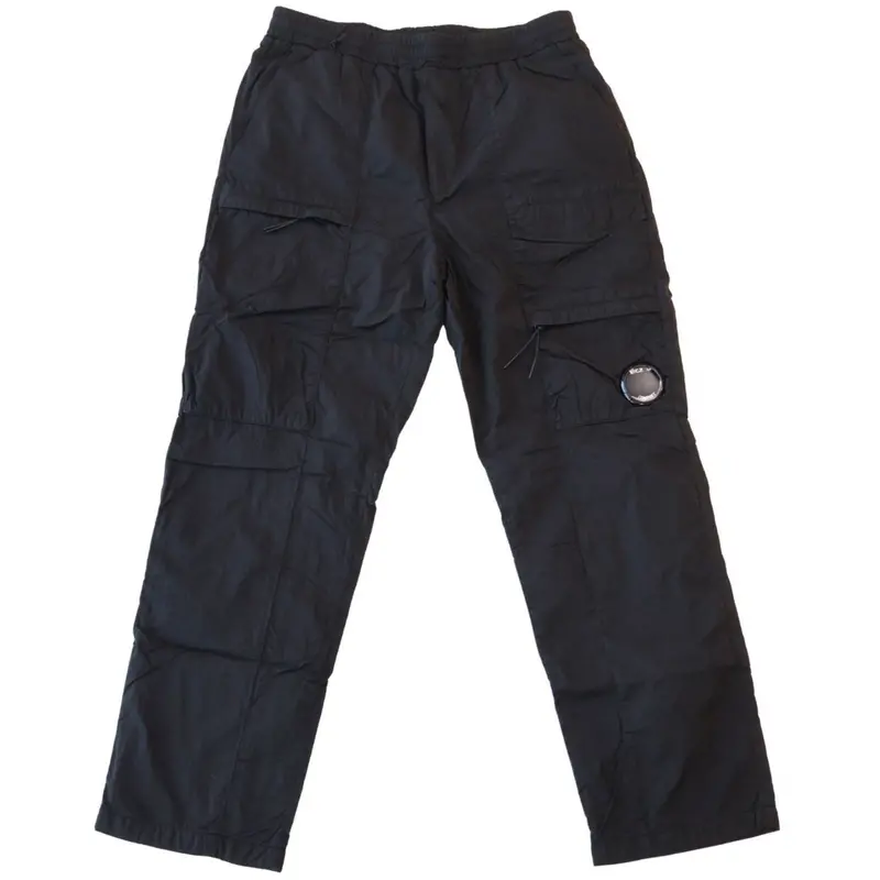 C.P. Company Black Long Bukser 1