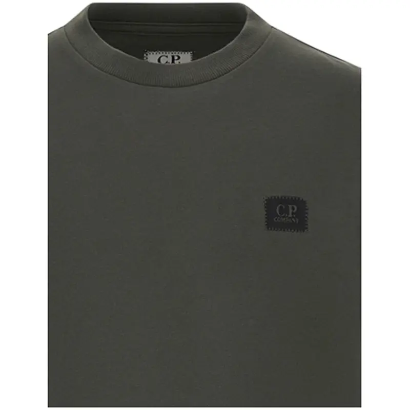 C.P. Company Grape Leaf Green T-Shirt Kort Sleeve 2