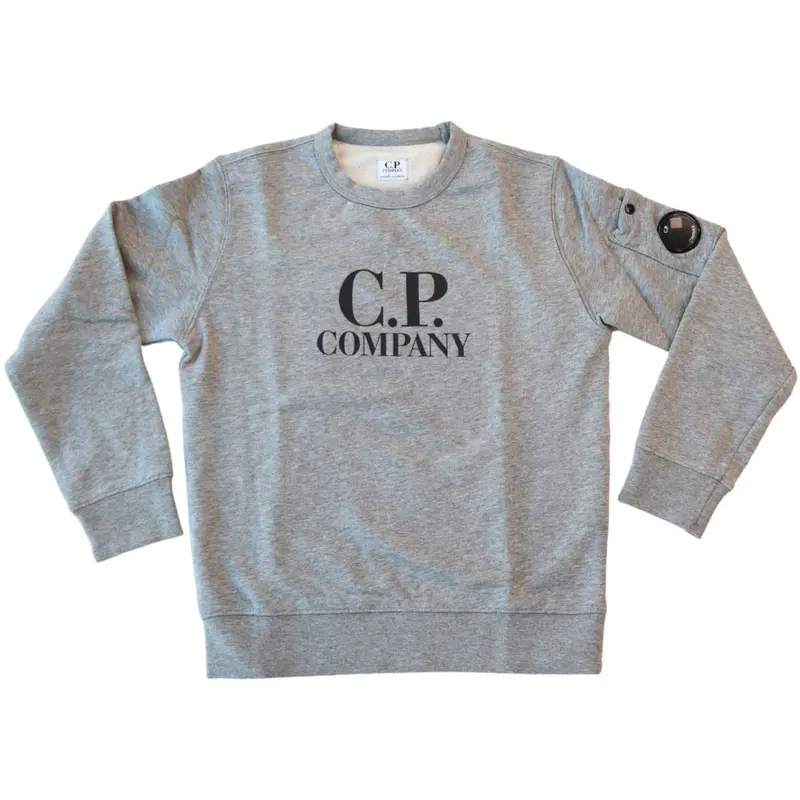 C.P. Company Melange Grey Sweatshirt 1