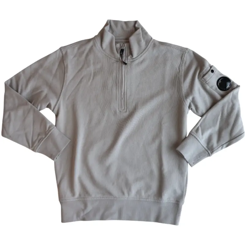 C.P. Company Smoke Grey Sweater Med Zip 1