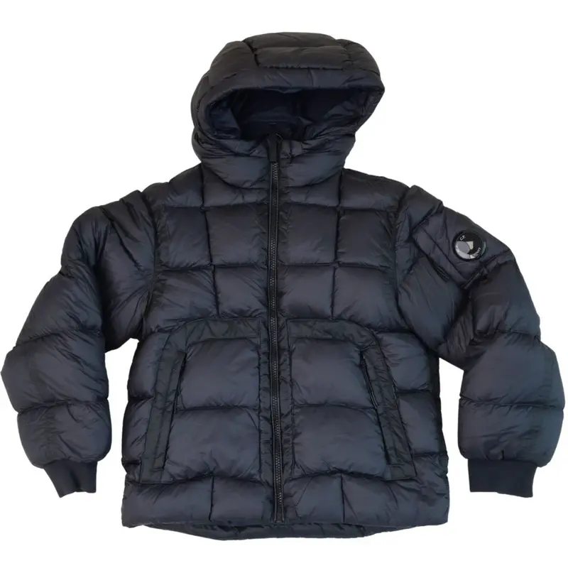 C.P. Company Total Eclipse Blue Feather Jakke 1