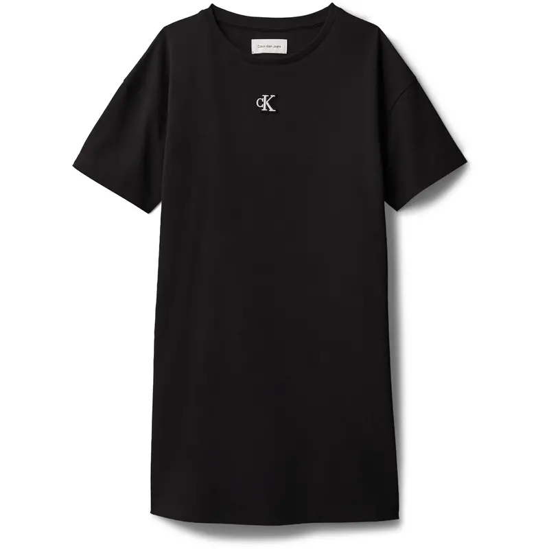 Calvin Klein 1716 Black Ck Monogram Tee Kjole 1