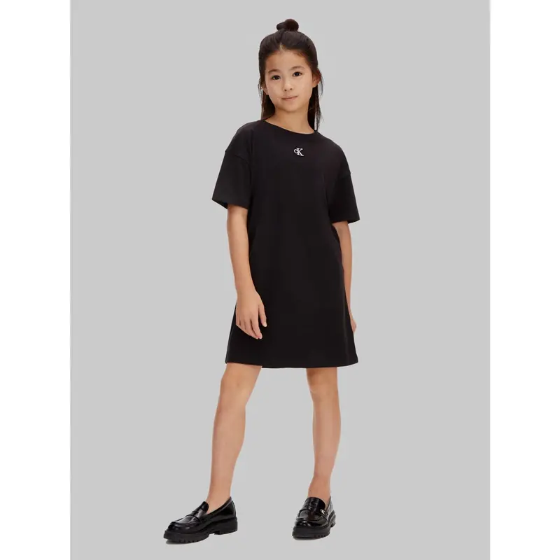 Calvin Klein 1716 Black Ck Monogram Tee Kjole 4