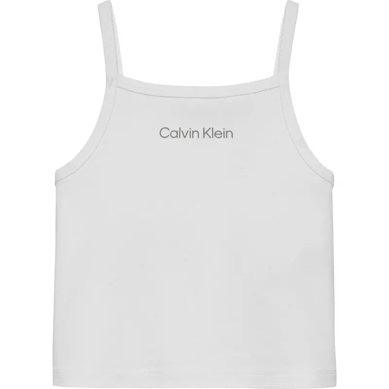 Calvin Klein Bright White Punto Strop Top 1