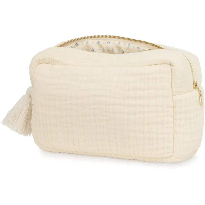 Cam Cam Copenhagen Anique White Capri Muslin Toilettaske 1