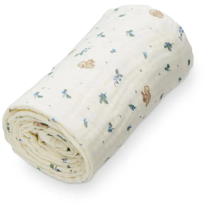 Cam Cam Copenhagen Blueberries Muslin Babytæppe 1