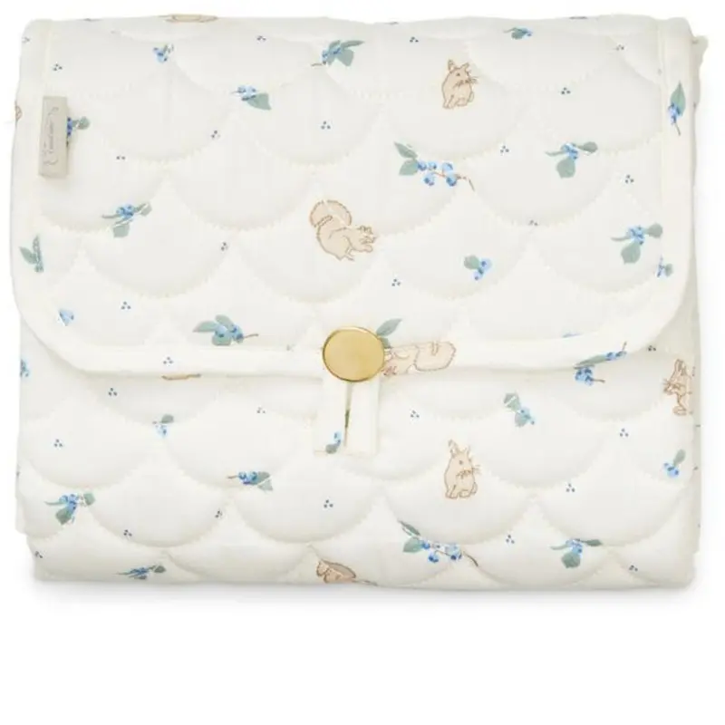 Cam Cam Copenhagen Blueberries Pusle Underlag Quiltet 1