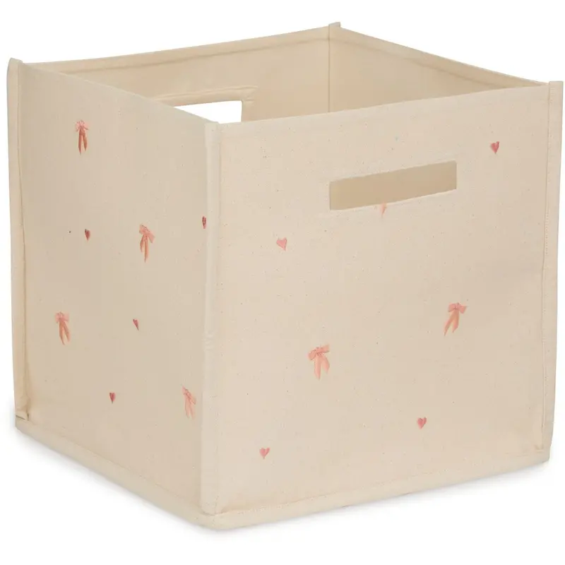 Cam Cam Copenhagen Bows Canvas Opbevaring Kurv 1