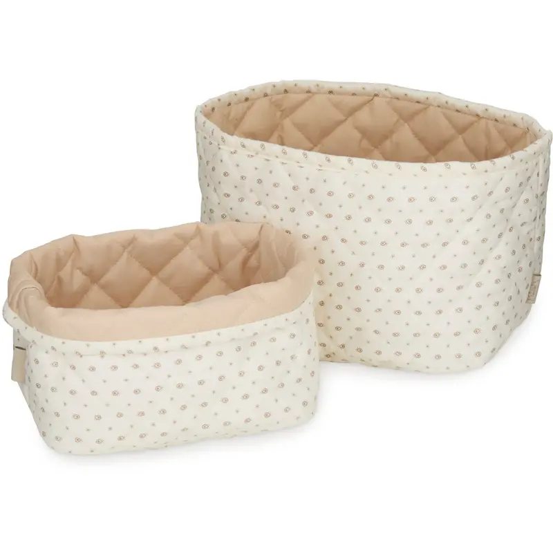 Cam Cam Copenhagen Rowan Quiltet Opbevaring Kurv 2-Pak 1