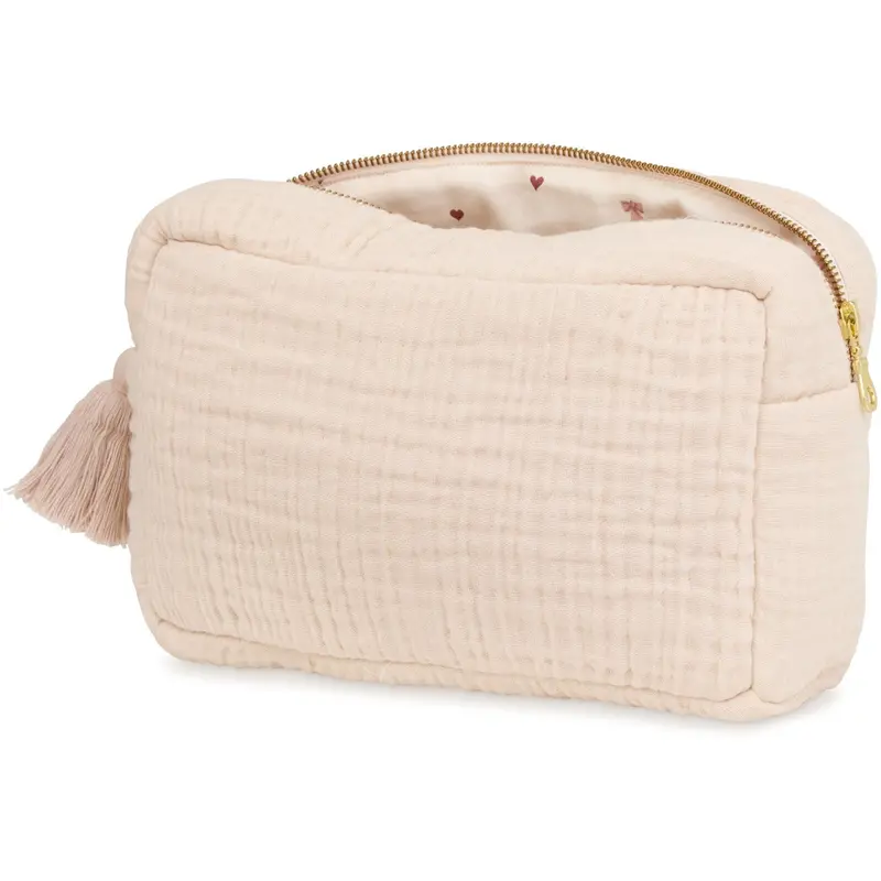 Cam Cam Copenhagen Shell Bows Muslin Toilettaske 1