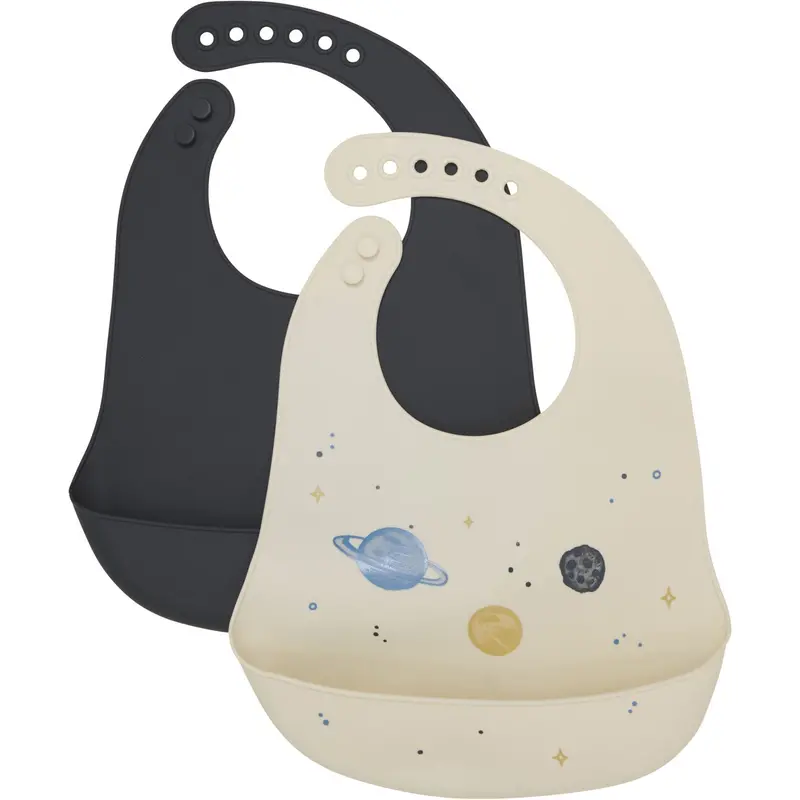 Celavi Dark Navy Silicon Hagesmæk (2-Pack) 1