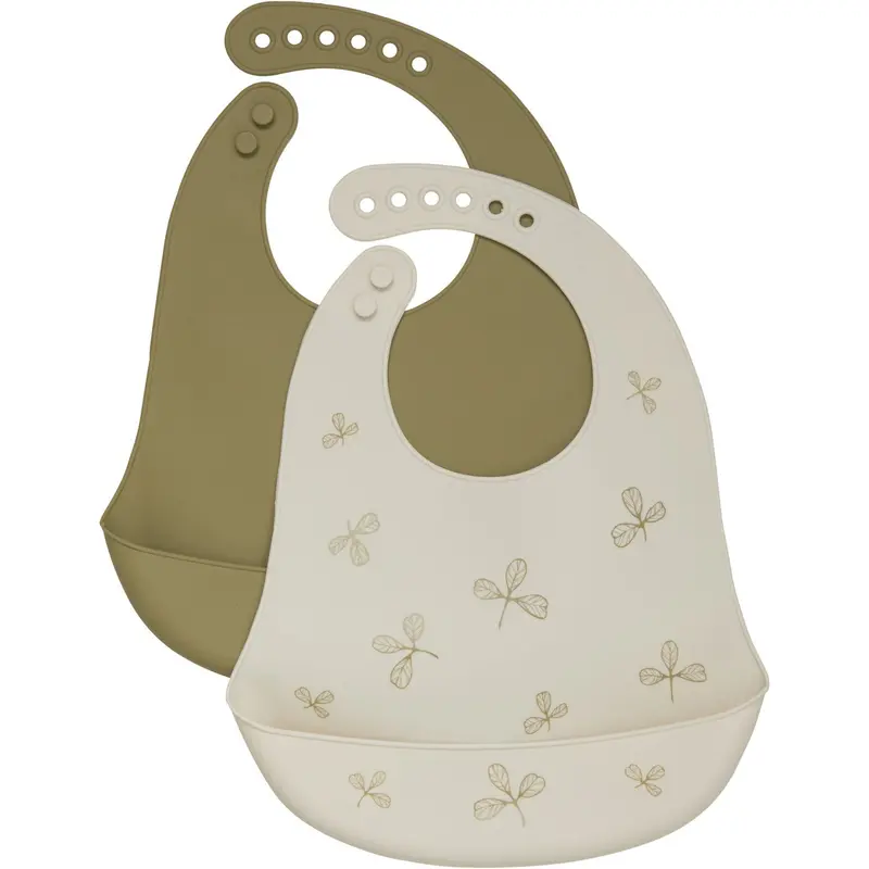 Celavi Khaki Silicon Hagesmæk (2-Pack) 1