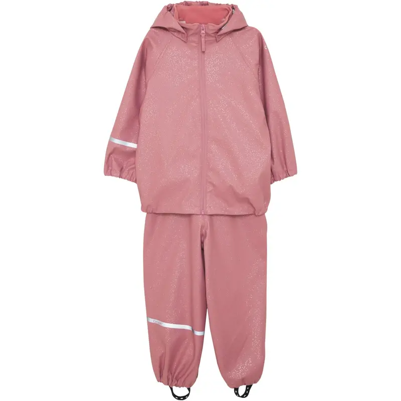 Celavi Nostalgia Rose Regntøj Sæt - Glitter Aop 1
