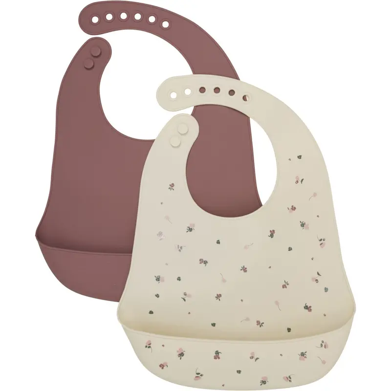 Celavi Rose Brown Silicon Hagesmæk (2-Pack) 1