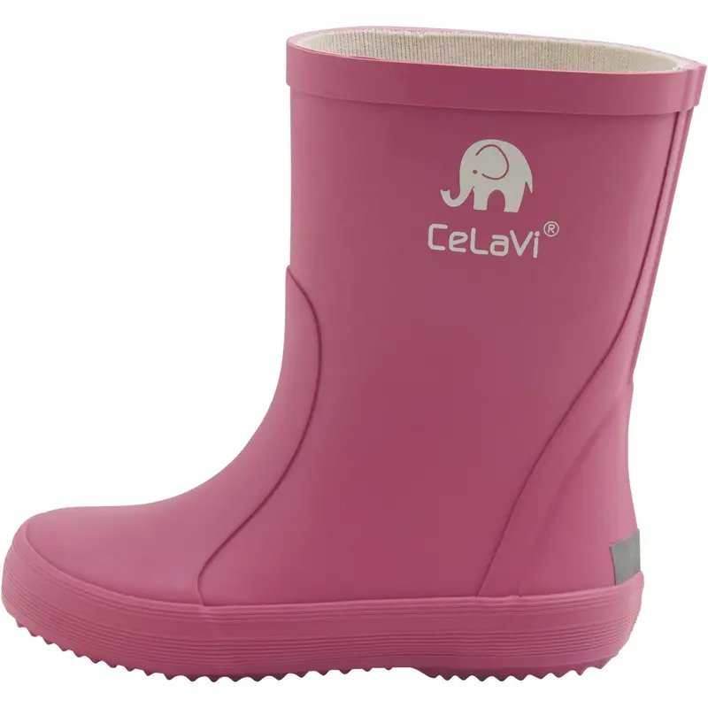 Celavi Rose Wine Basic Gummistøvler -Solid 2
