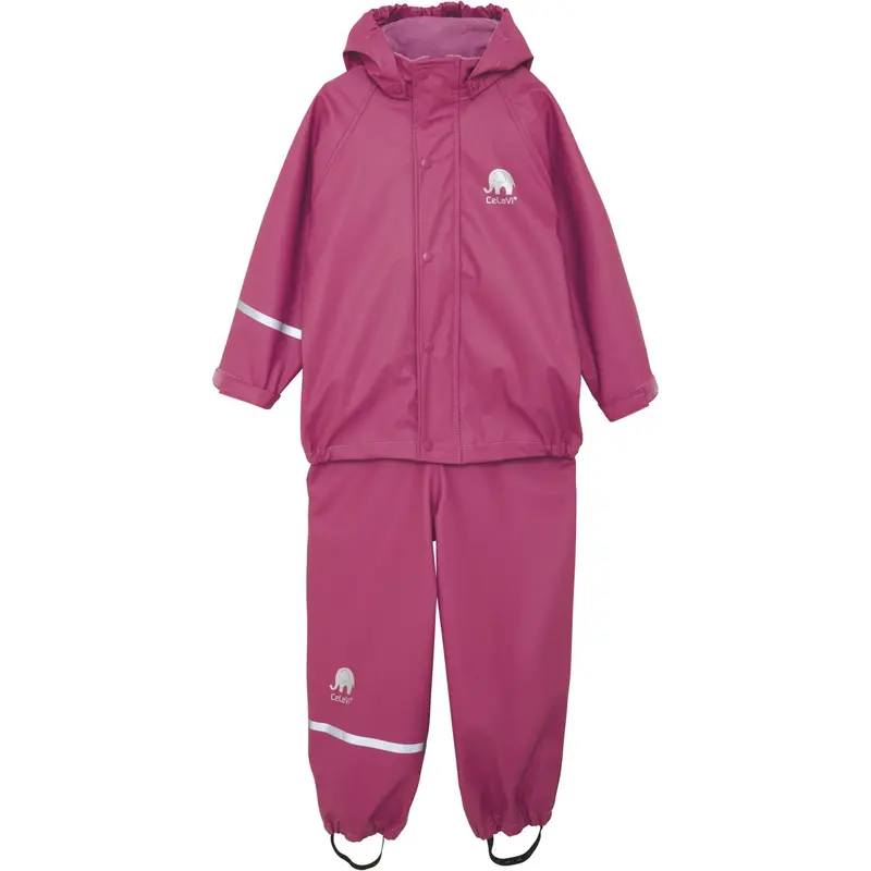Celavi Rose Wine Basic Regntøj Sæt -Solid Pu 1