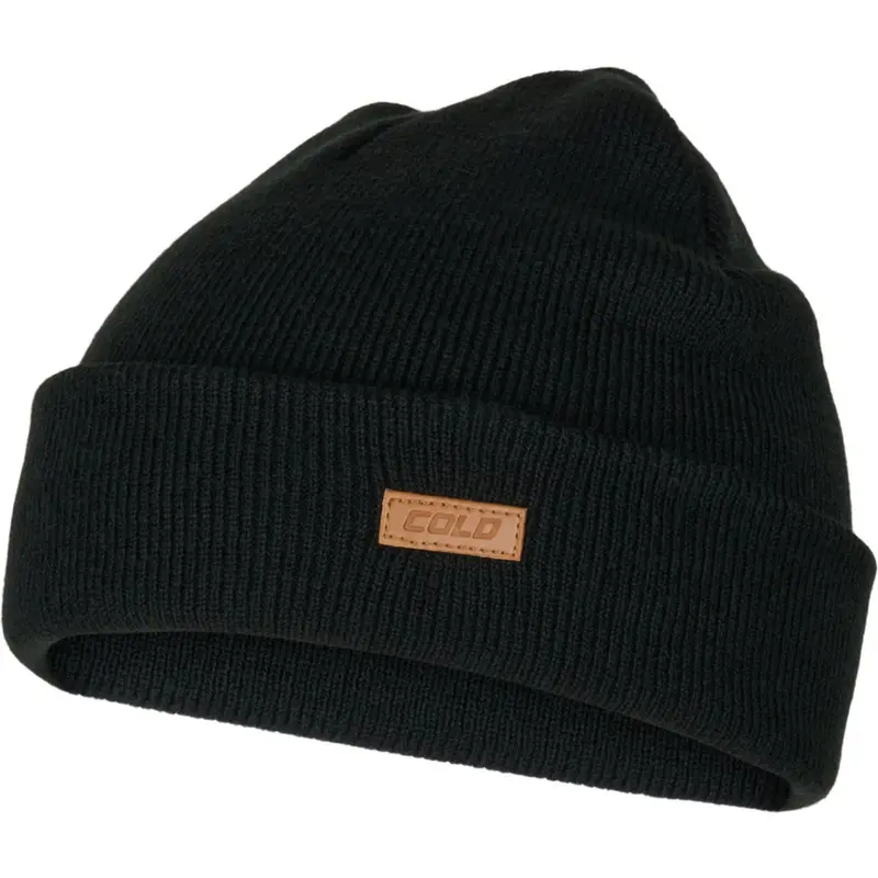 Cold Black Pil Beanie 1