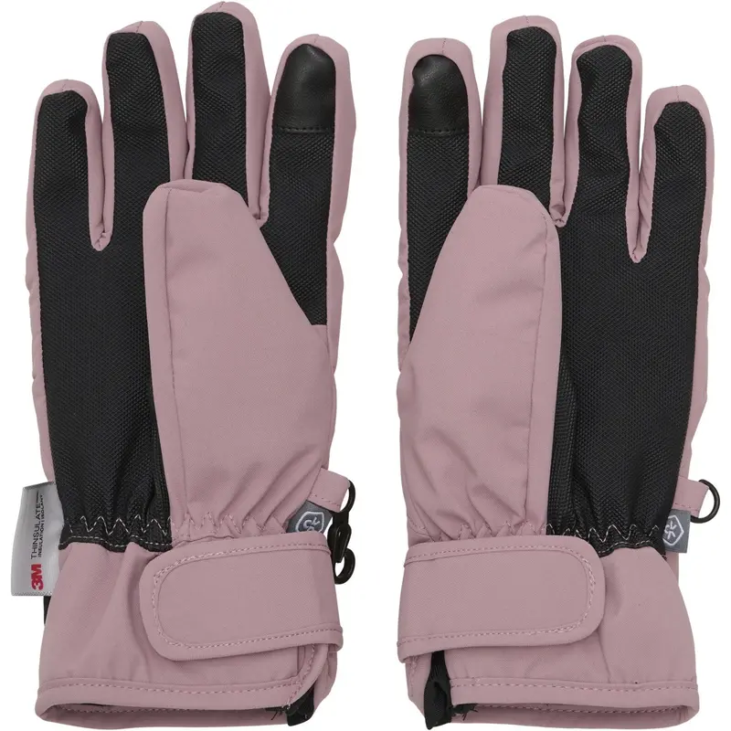 Color Kids Woodrose Jr. Handsker - Waterproof 2