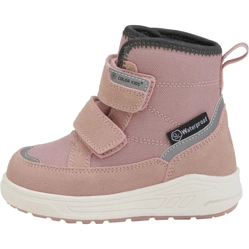 Color Kids Woodrose Støvler W. Velcro Waterproof 2