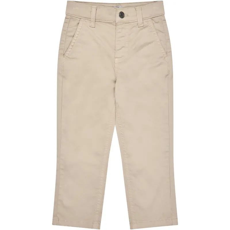 Copenhagen Colors Beige Silky Twill Chinos Slim - Med Stretch 1