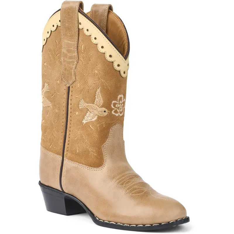 Copenhagen Colors Beige Suede Limited Cowboy Støvler High 1