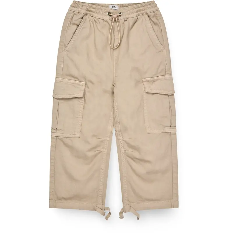 Copenhagen Colors Beige Twill Baggy Bukser W. Pockets 1