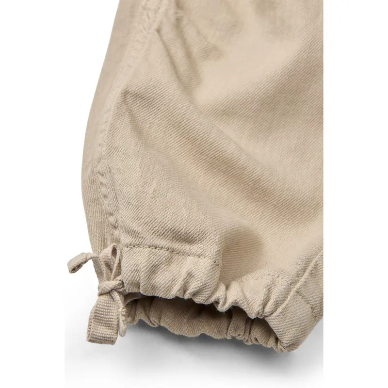Copenhagen Colors Beige Twill Baggy Bukser W. Pockets 4