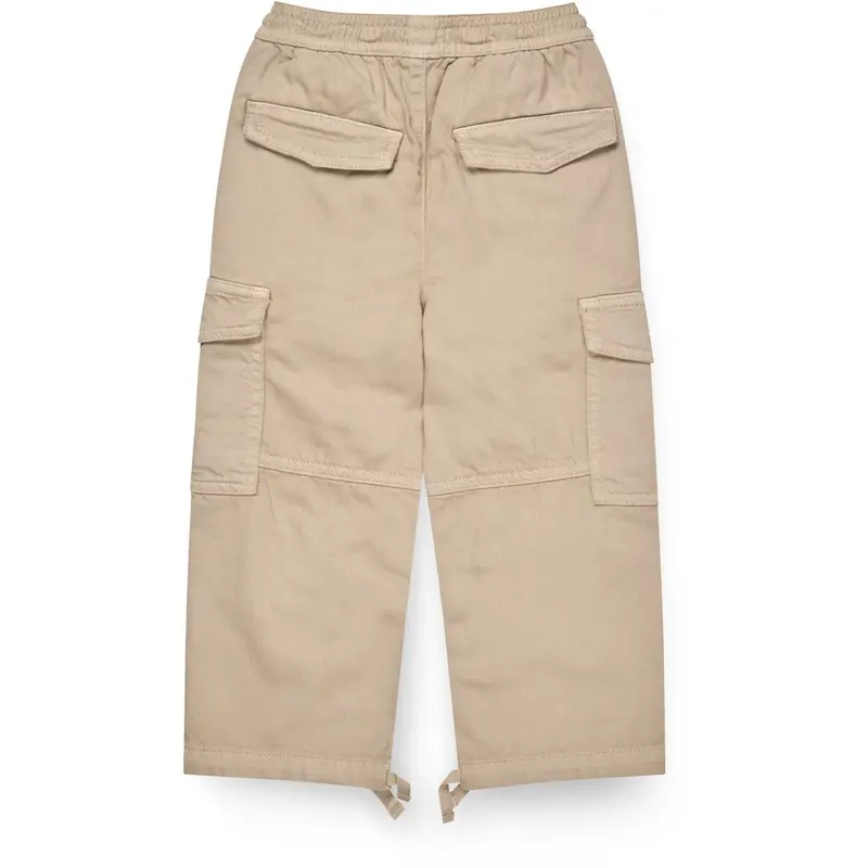 Copenhagen Colors Beige Twill Baggy Bukser W. Pockets 5