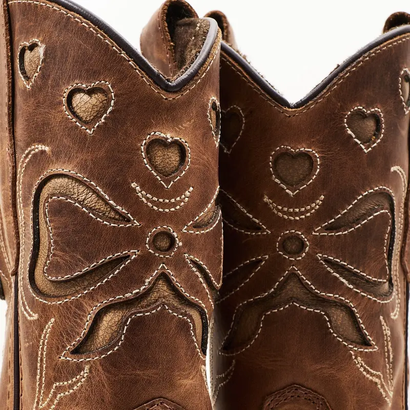 Copenhagen Colors Cognac Bow Limited Ranger Støvler W. Warm Lining 6