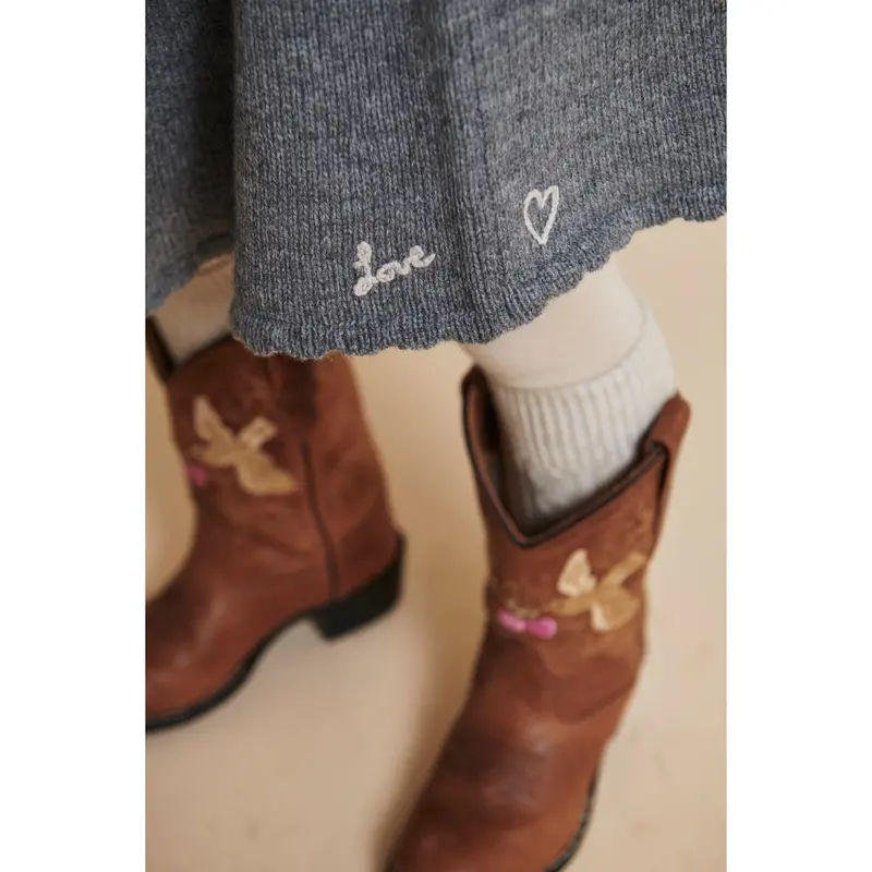 Copenhagen Colors Cognac Dove Limited Cowboy Støvler 3