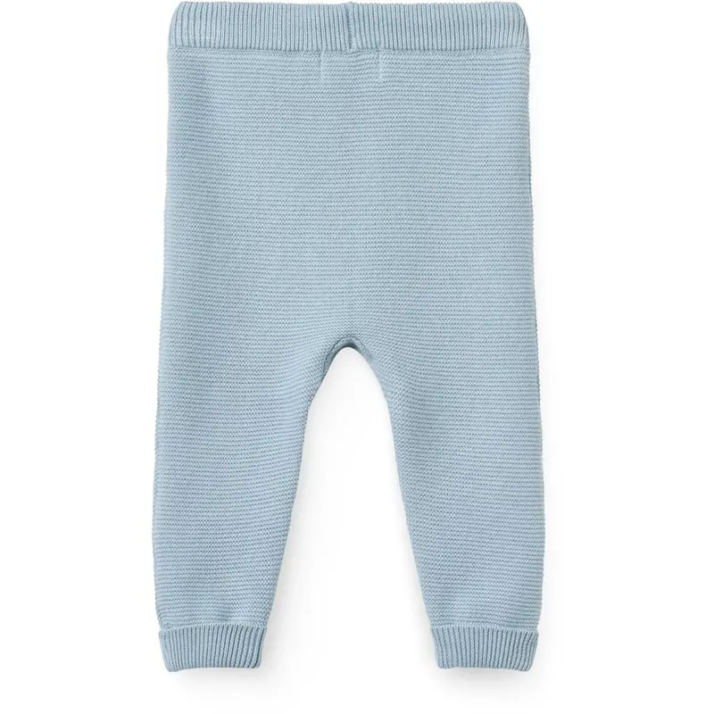Copenhagen Colors Dusty Blue Bomuld Baby Leggings 2