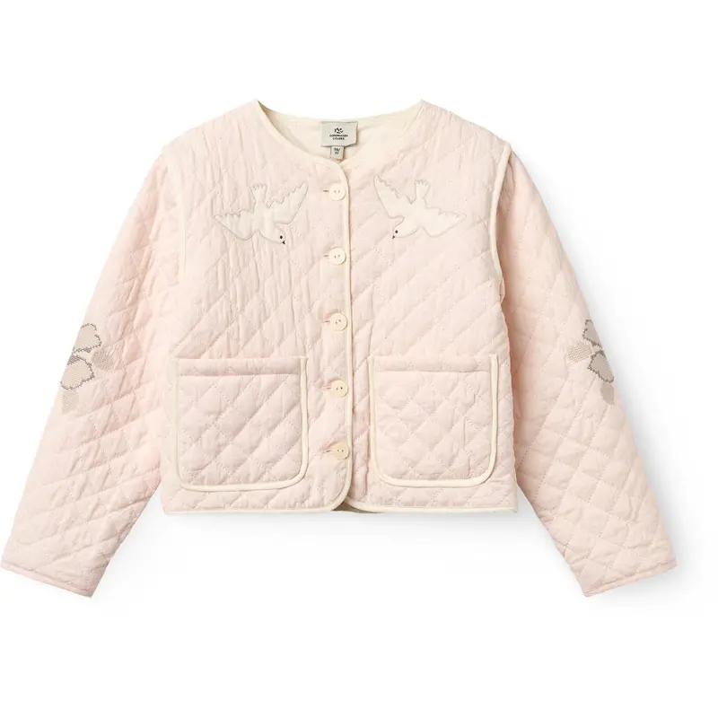 Copenhagen Colors Dusty Rose Comb. Quiltet Jakke 1
