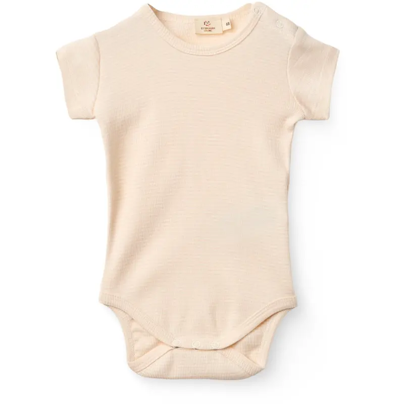 Copenhagen Colors Dusty Rose Stripe Stripe Modal Rib Ss Body 1
