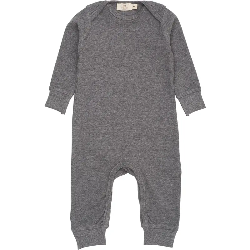 Copenhagen Colors Grey Mel. Modal Full Body Romper 1