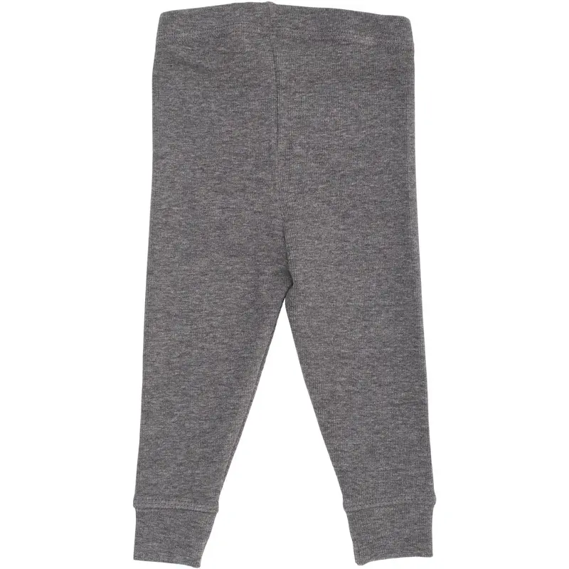 Copenhagen Colors Grey Mel. Modal Rib Leggings 2