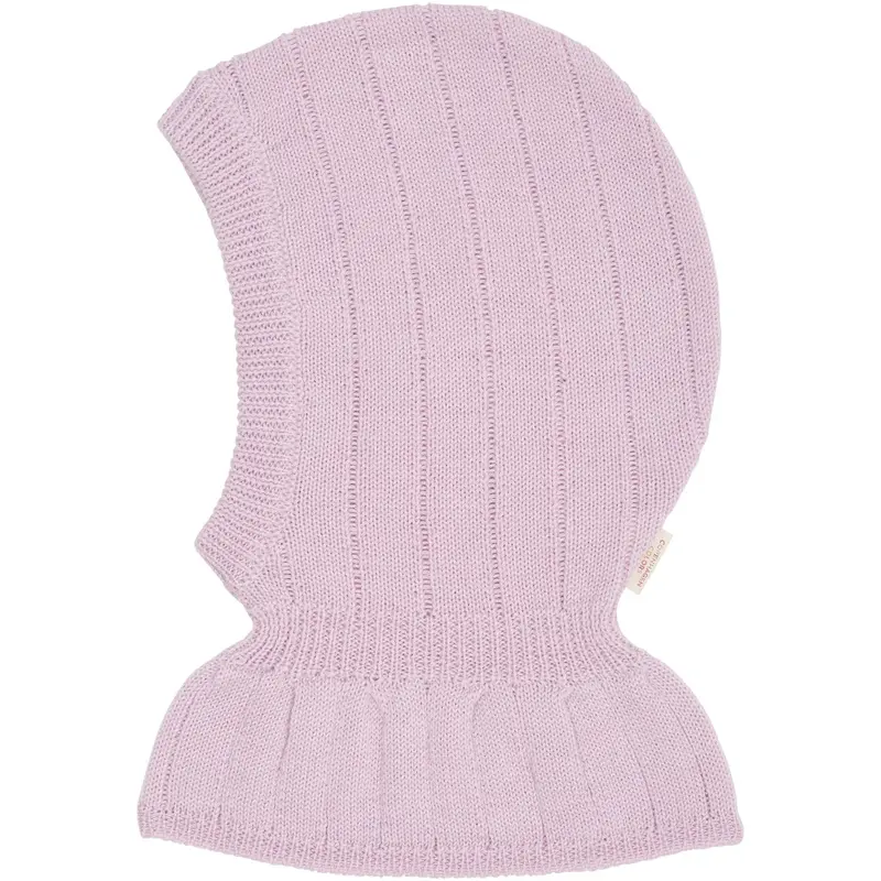 Copenhagen Colors Lavender Merino Rib Strikket Elefanthue 1