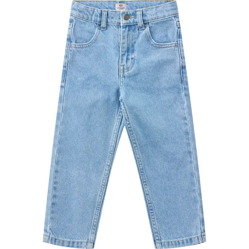 Copenhagen Colors Lt Blue Indigo Washed Organic Junior Jeans, Reugular Fit 1
