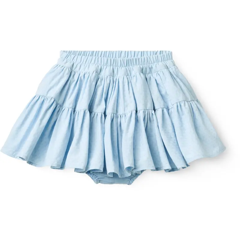 Copenhagen Colors Lt. Blue Nederdel W. Tyl Lining 1